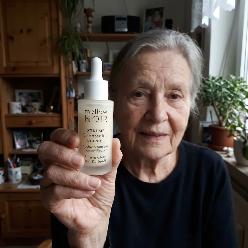 Kundin mit dem XTREME Brightening Booster