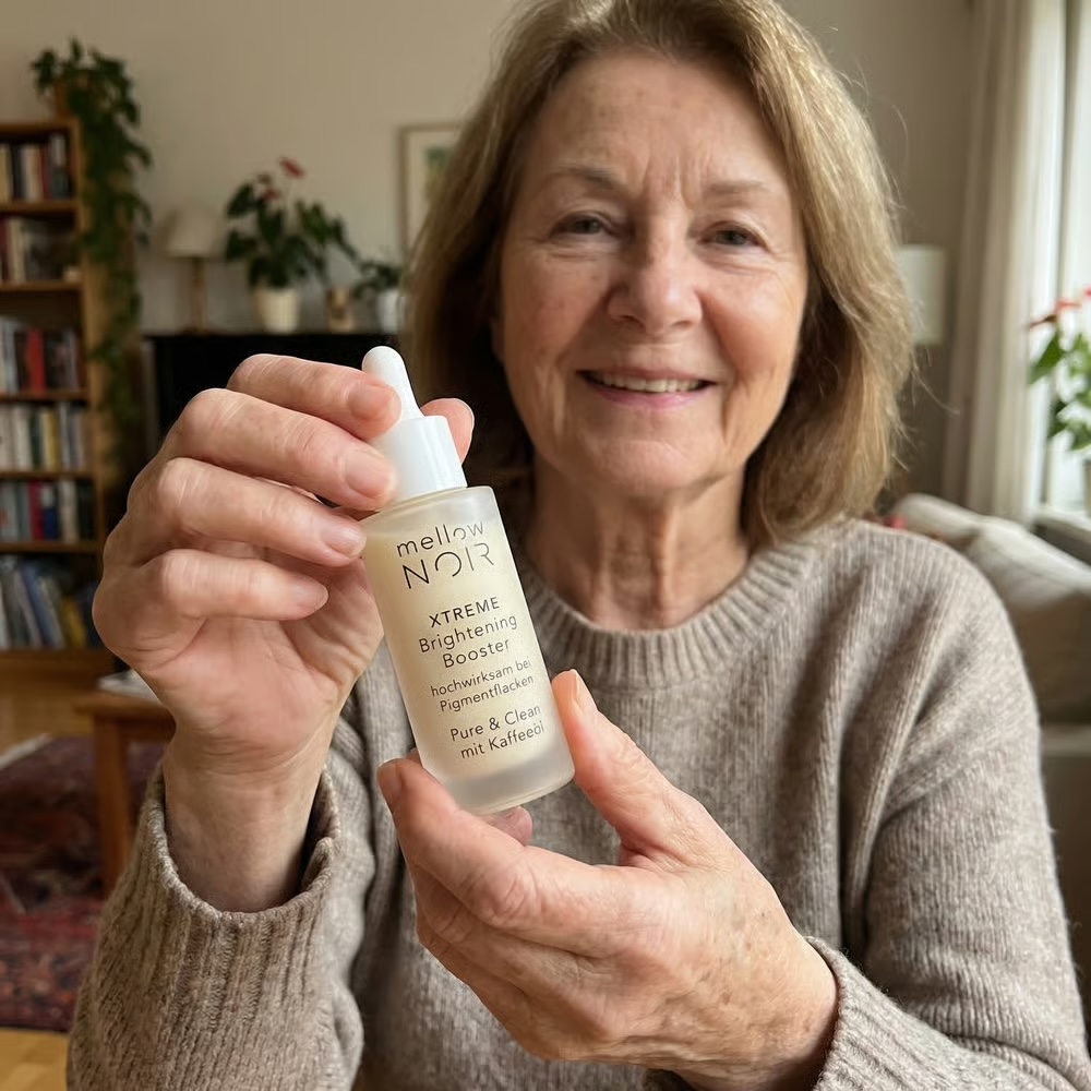 Kundin mit dem XTREME Brightening Booster